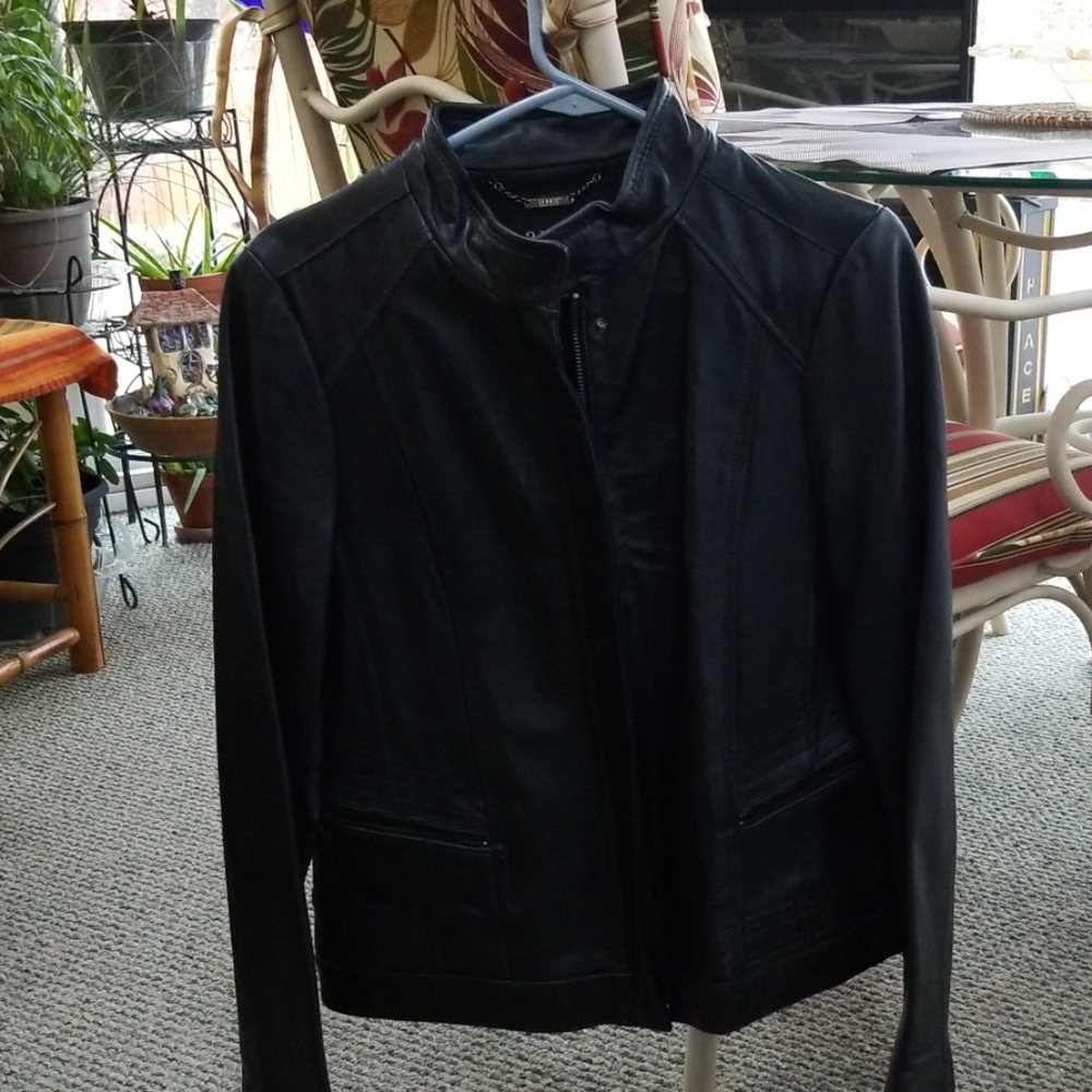 Leather jacket